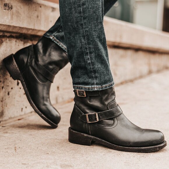 Freebird by Steven Charles Boot in Black Size 10 NIB - Picture 1 of 6
